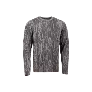 Obrázek #2 k produktu Triko s dlouhým rukávem Bark Camo, šedo-černé 