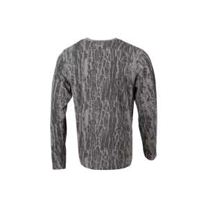 Obrázek #3 k produktu Triko s dlouhým rukávem Bark Camo, šedo-černé 