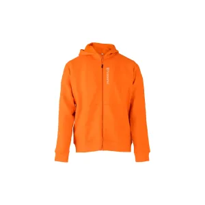 Mikina Husqvarna s kapucí, oranžová