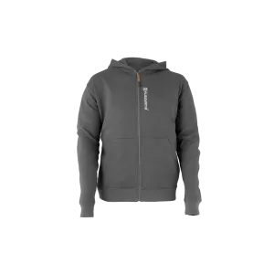 Mikina Husqvarna s kapucí, šedá